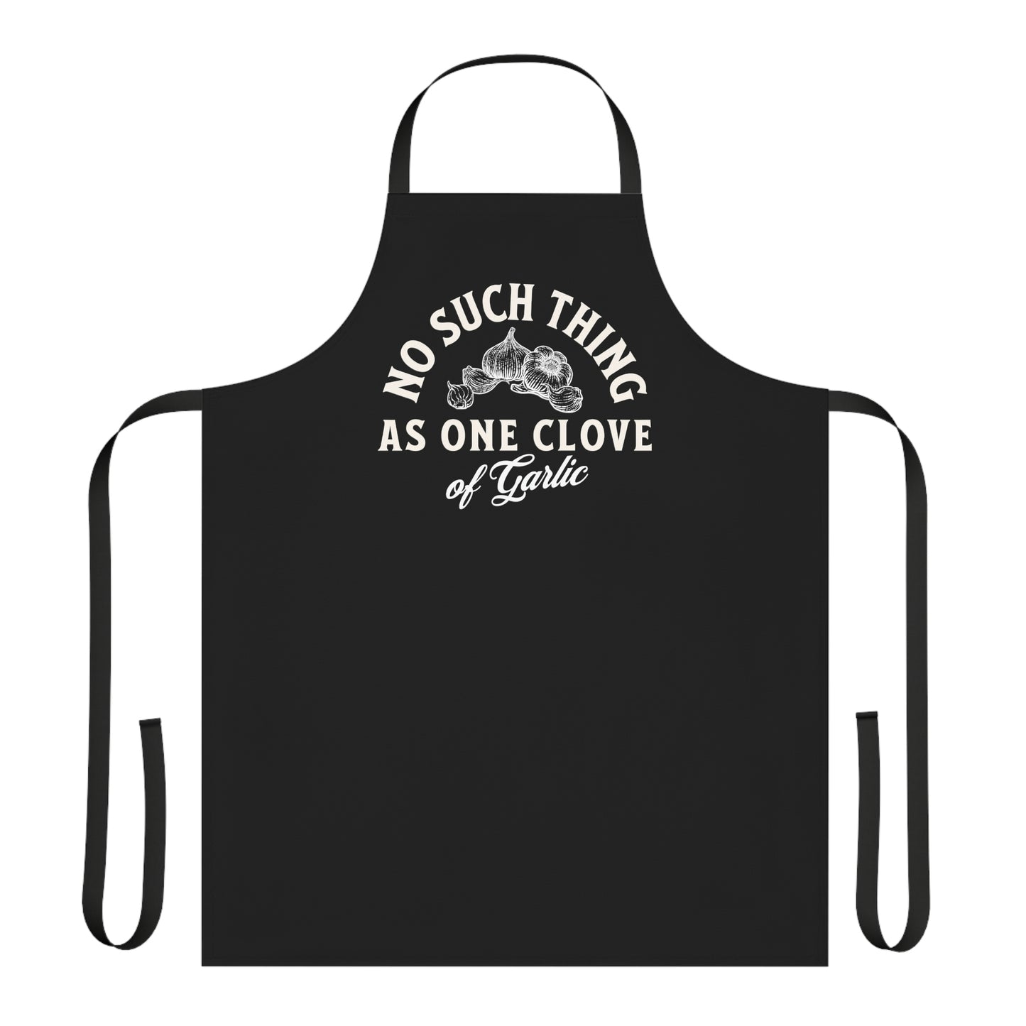 "One Clove of Garlic" apron