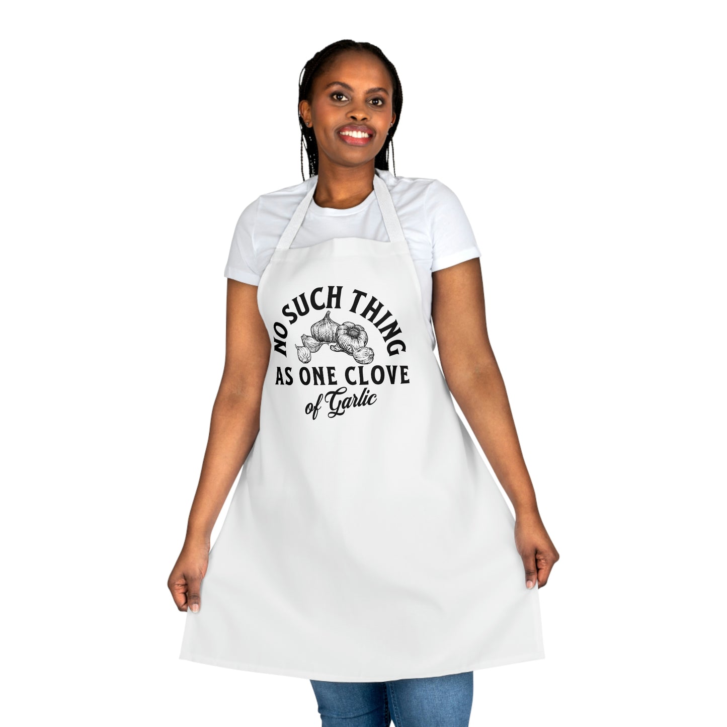 "One Clove of Garlic" apron