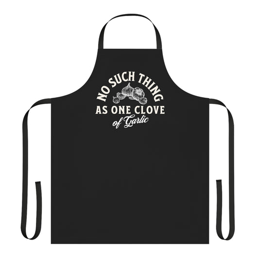 "One Clove of Garlic" apron