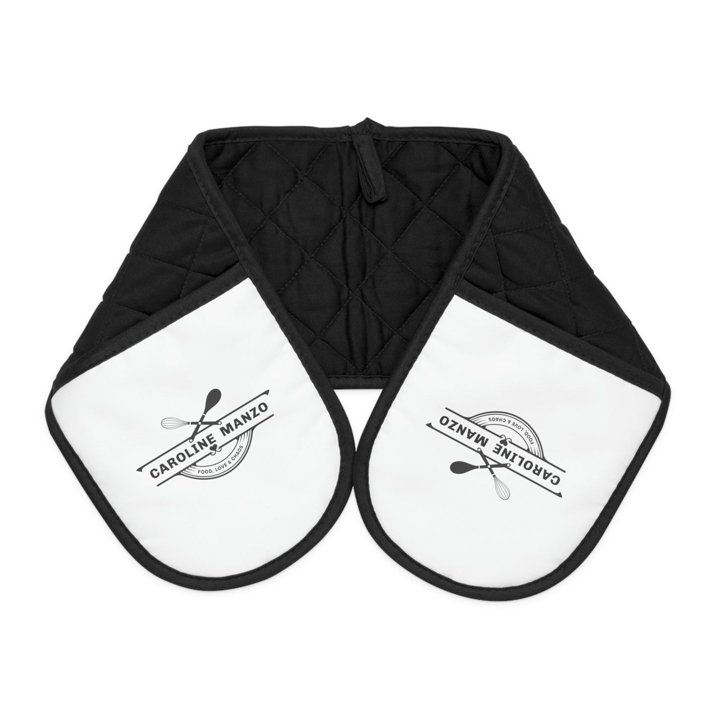 Caroline Manzo Logo Oven Mitts